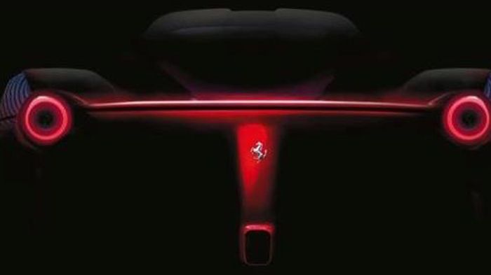 H Ferrari, μέσω της ιστοσελίδας του επίσημου περιοδικού της, μας δίνει μια επίσημη πρόγευση του πίσω μέρους της νέας F70.